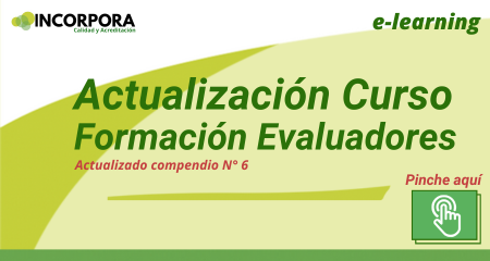 Actualización Curso Formación Evaluadores 